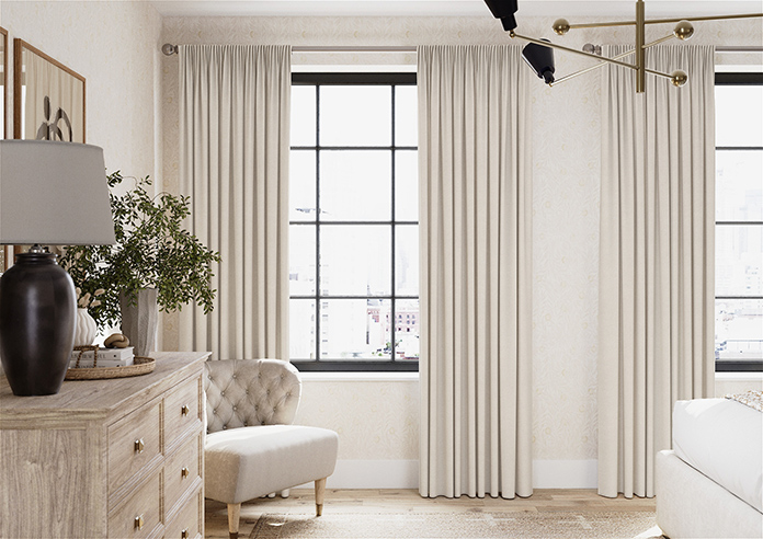 Ashbourne (Blackout), Buttermilk - Made to Measure Curtains - Image 3